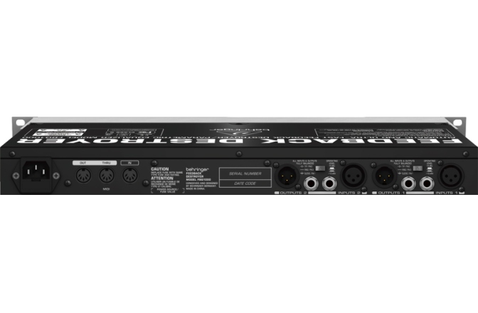 Supresor de feedback Behringer FBQ1000