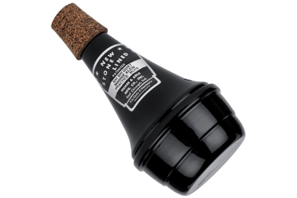 Humes & Berg Surdina exercitiu New Stone Lined Practice Mute 263BK Bariton (forma dreapta)