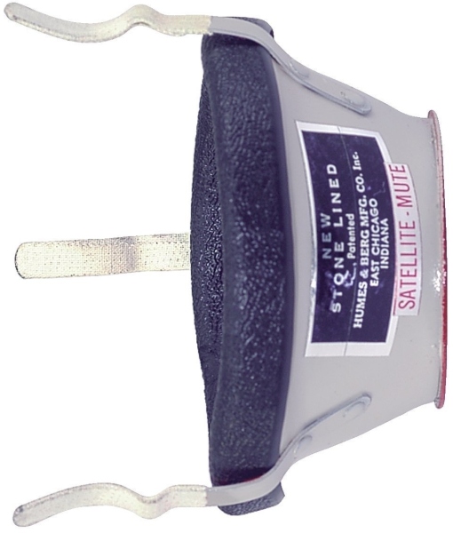 Humes & Berg Surdina New Stone Lined Satellite 128 Trombon