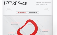 Surdine tobe Evans E-Ring Pack Snare 14''