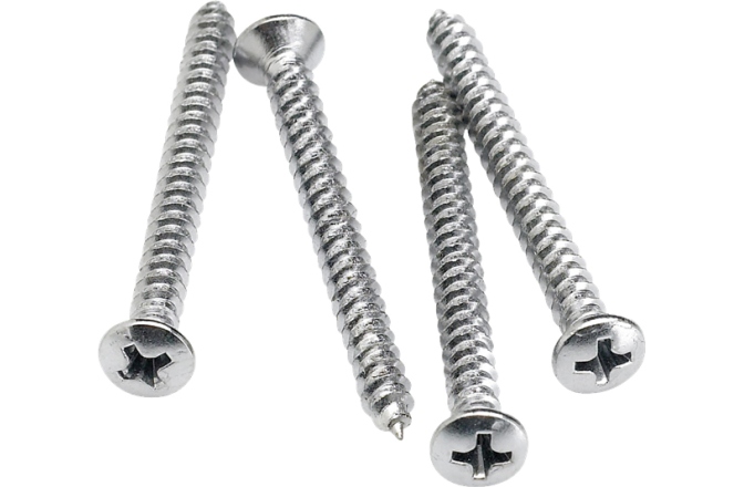 Șuruburi  Fender Neck Mounting Screws (4) (Chrome)
