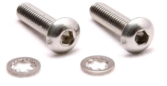 Floyd Rose FRNMSRSSP - Rear Nut Mounting Screws - Stainless Steel