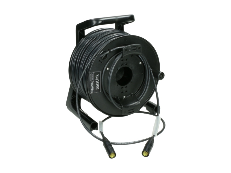 Klotz flexible professional patch cable with PVC jacket on cable drumCAT7 (S/FTP) / etherCON - etherCON - 30 m