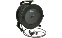 Tambur cablu digital Klotz MiniCore 2/0 - 2x XLR 3p F/M2-channel - digital multicore drum - single ground - 75 m - GT310