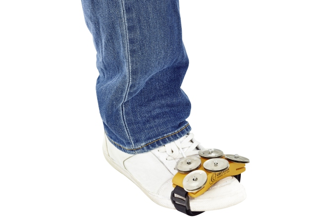 Tamburină de picior Ortega Percussion Analog Series - Singer/Songwriter Foot Tambourine