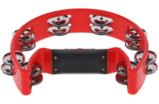 Tamburină Gewa Jingle Wreath Half Moon - Red 