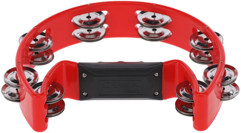 Gewa Jingle Wreath Half Moon - Red