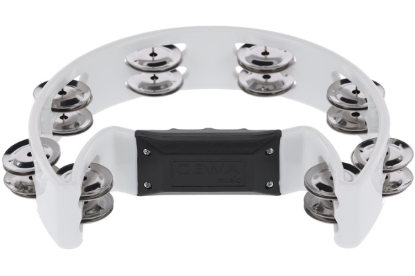 Jingle Wreath Half Moon - White