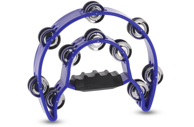 Tamburină Gewa Tamburină plastic Semilună, 20 zurgălăi Albastru