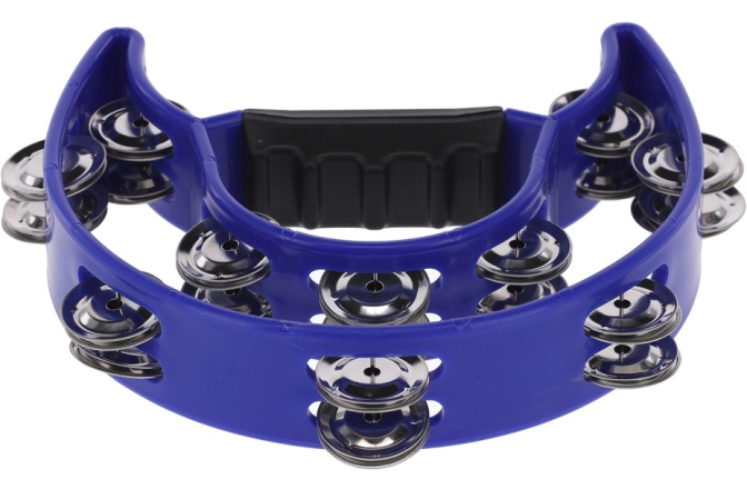 Tamburină Gewa Tamburină plastic Semilună, 20 zurgălăi Albastru