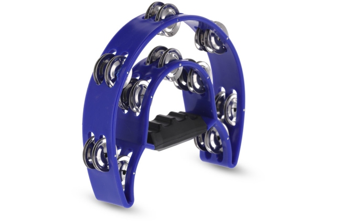 Tamburină Gewa Tamburină plastic Semilună, 20 zurgălăi Albastru