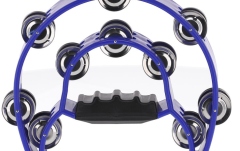 Tamburină Gewa Tamburină plastic Semilună, 20 zurgălăi Albastru