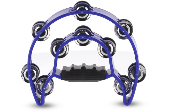 Tamburină Gewa Tamburină plastic Semilună, 20 zurgălăi Albastru