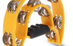 Tamburină Gewa Tamburină plastic Semilună, 20 zurgălăi Galben