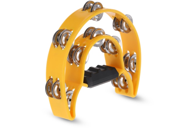 Tamburină Gewa Tamburină plastic Semilună, 20 zurgălăi Galben