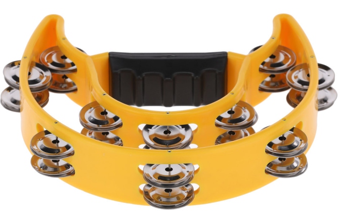 Tamburină Gewa Tamburină plastic Semilună, 20 zurgălăi Galben