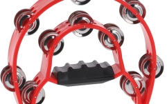 Tamburină Gewa Tamburină plastic Semiluna, 20 zurgălăi Roșu