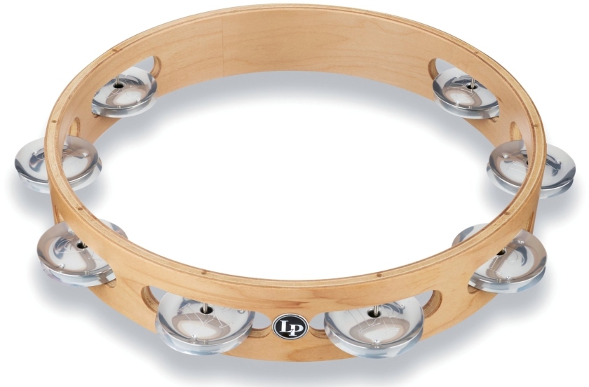 Latin Percussion Pro 10in Single Row Aluminium LP380A-AL