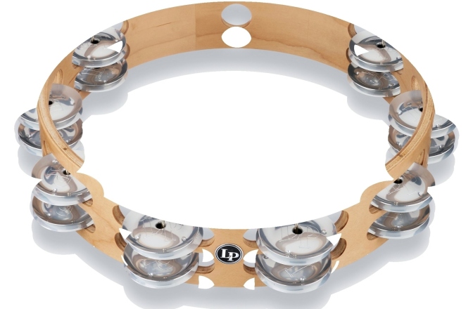 Tamburină Latin Percussion Tamburină Pro 10in Double Row LP380B-AL