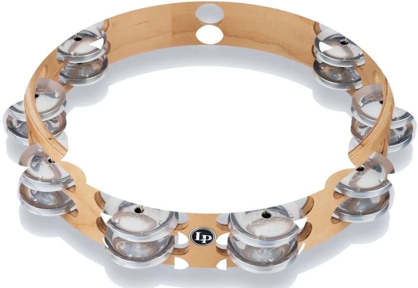 Latin Percussion Tamburină Pro 10in Double Row LP380B-AL