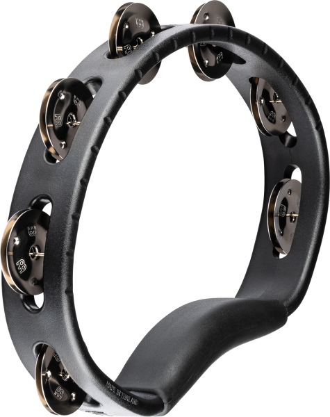 Meinl Headliner Series Molded ABS Single-Row Tambourine - Black