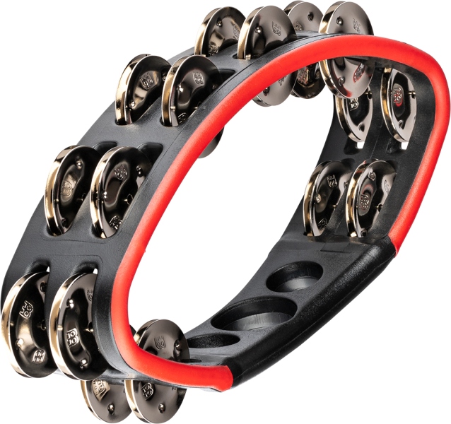 Meinl Trad.ABS S - Speed Up Molded Tambourine - Black/Nickel PSJ
