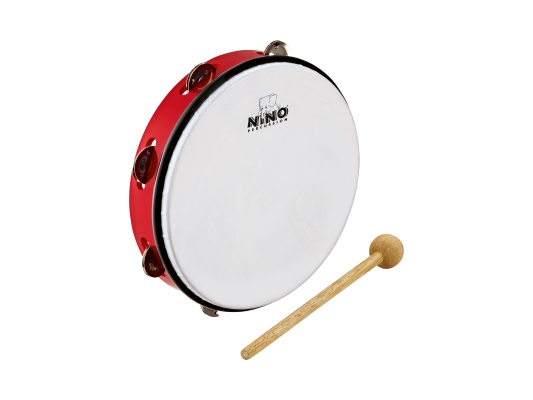 Nino Percussion ABS Tambourine - Red