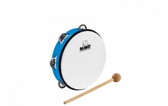 Tamburină pentru Copii Nino Percussion ABS Tambourine 8 - Blue
