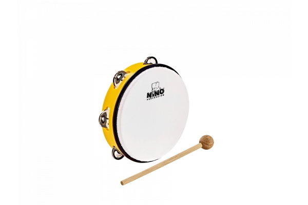 ABS Tambourine 8 - Yellow