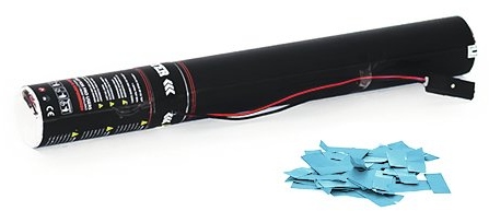 TCM FX Electric Confetti Cannon 50cm, light blue