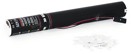 TCM FX Electric Confetti Cannon 50cm, white