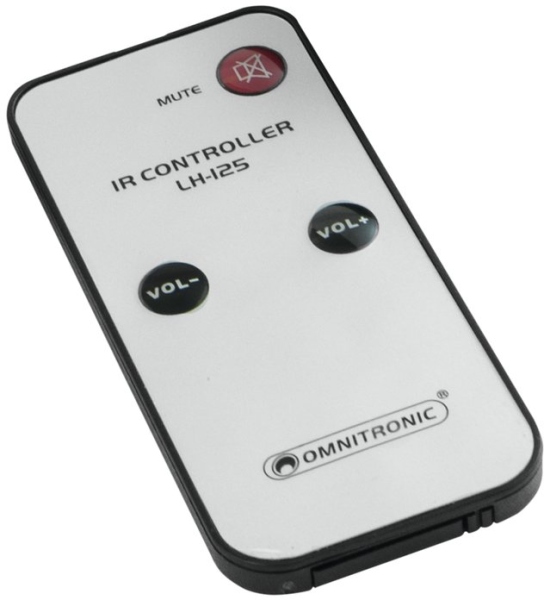 Omnitronic L-125 Remote control