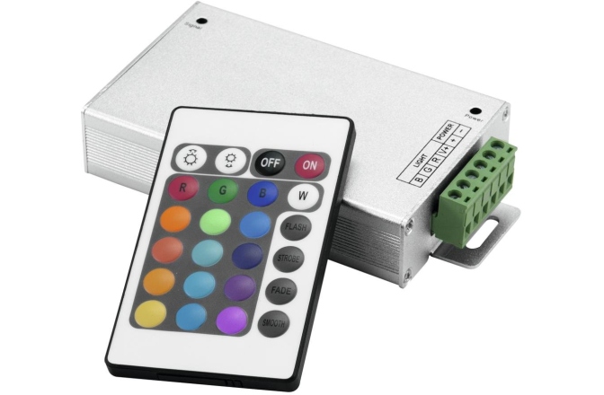 Telecomandă pentru benzi LED Eurolite IR-5 Remote Control