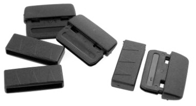 Hardcase plastic belt ends for 25mm bands