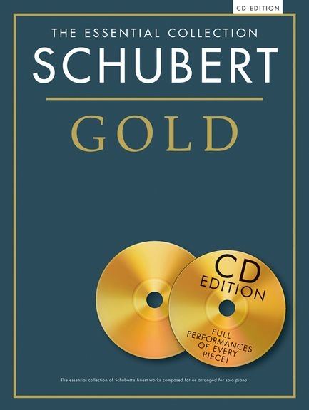 THE ESSENTIAL COLLECTION SCHUBERT GOLD PIANO BOOK/2CD