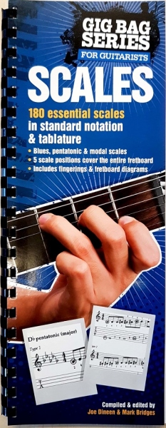 THE GIG BAG BOOK OF SCALES FOR ALL GUITARISTS GUITAR TAB BOOK
