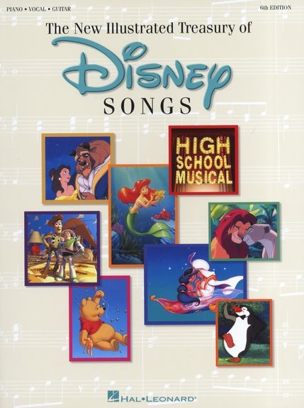 THE ILLUSTRATED TREASURY OF DISNEY SONGS PVG