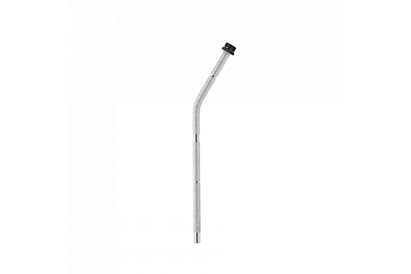 rod with threaded microphone connector - angled rod