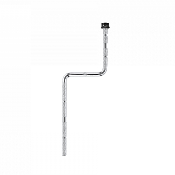 Meinl rod with threaded microphone connector - z-shaped rod