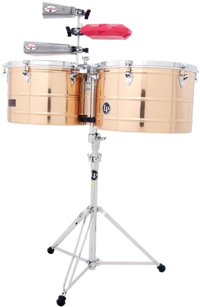 Latin Percussion Prestige Thunder Timbs Solid Bronze LP1516-BZ