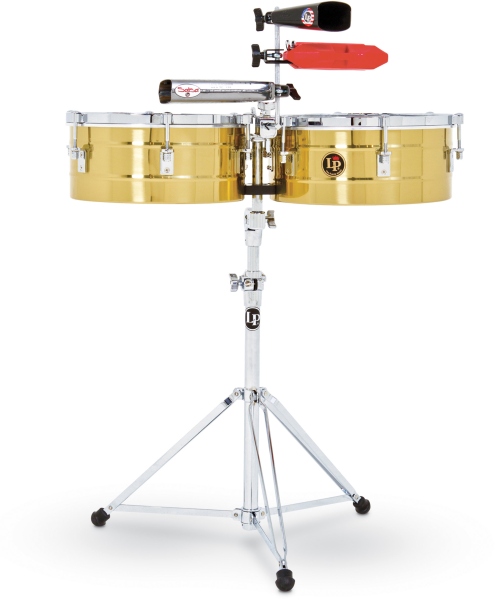 Latin Percussion Timbale Tito Puente Solid Brass 13