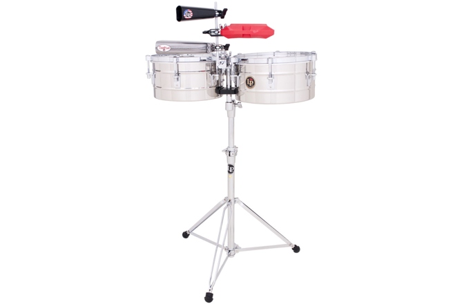 Timbale Latin Percussion Timbale Tito Puente Stainless Steel 13"/14" LP256-S