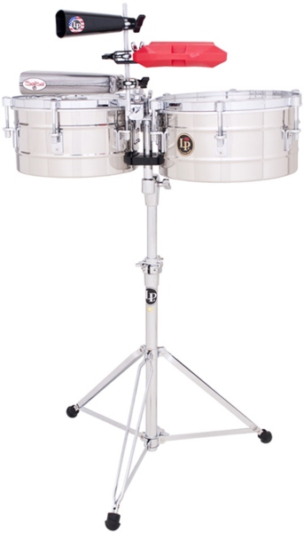 Latin Percussion Timbale Tito Puente Stainless Steel 13