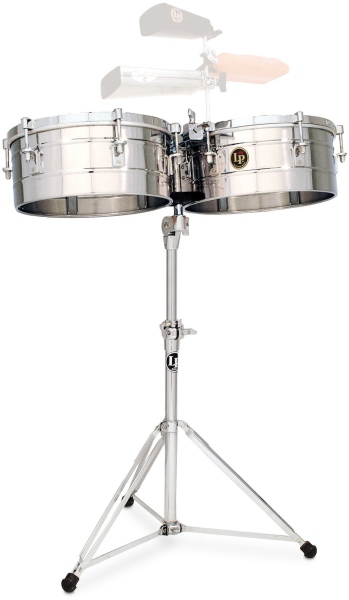 Latin Percussion Timbale Tito Puente Stainless Steel 14