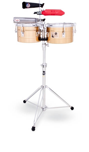 Latin Percussion Timbale Tito Puente Timbalitos Bronz LP272-BZ