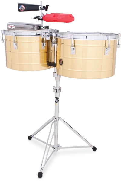 Latin Percussion Tito Puente Thunder Timbs Brass LP258-B