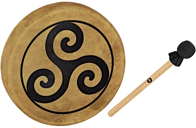 Tobă de mână Meinl Native American-Style Hoop Drum - 15" / 38 cm Triskele