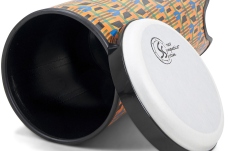 Tobă de mână Toca Freestyle II 10" x 24" Kente Cloth