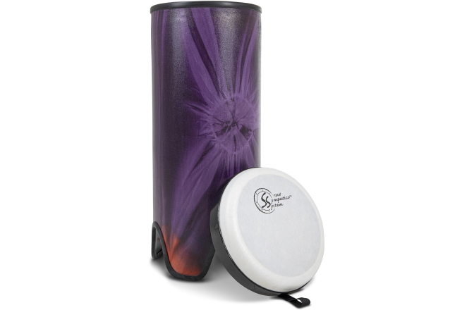 Tobă de mână Toca Freestyle II 10" x 24" Woodstock Purple