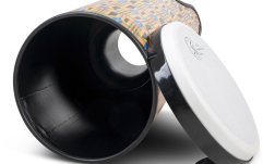 Tobă de mână Toca Freestyle II 12" x 24" Kente Cloth